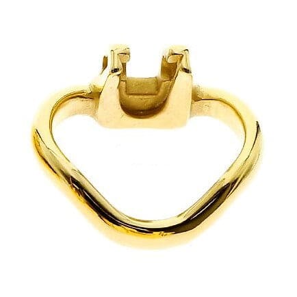 Penisring Für Keuschheitskäfig E Gold "Cock Ring"