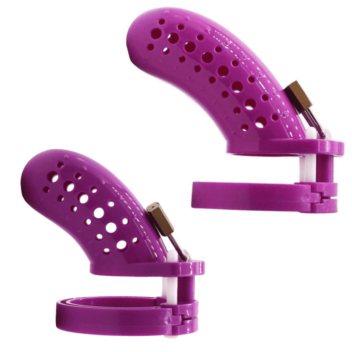 Keuschheitskäfig Plastik Fx 10 Violett