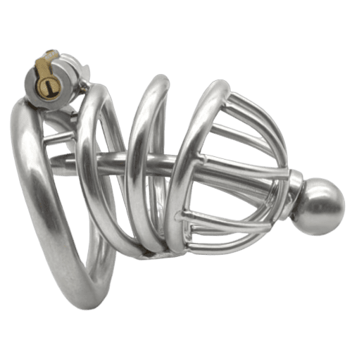 Keuschheitskäfig Harnröhrensonde - Metall - Versailles M