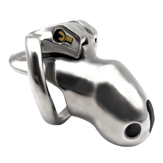 Keuschheitskäfig Mann - Metall - V3 Klein