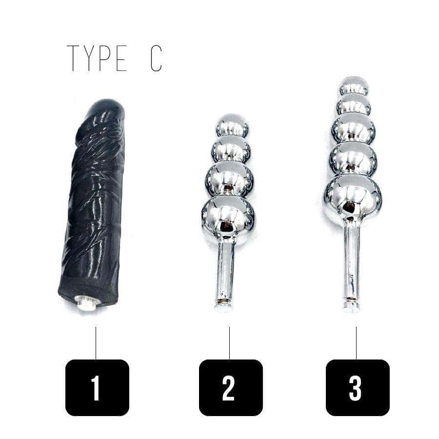 Keuschheitsgürtel Zubehör - Analplug & Dildo - Typ C
