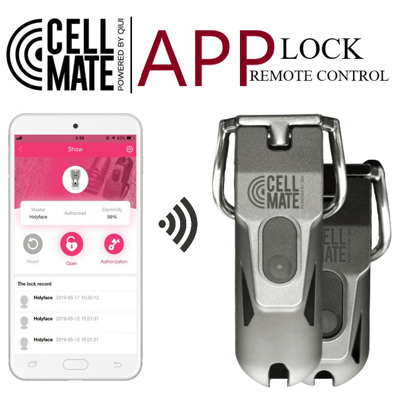Keuschheitskäfig - Fernsteuerung - Cell.Mate®