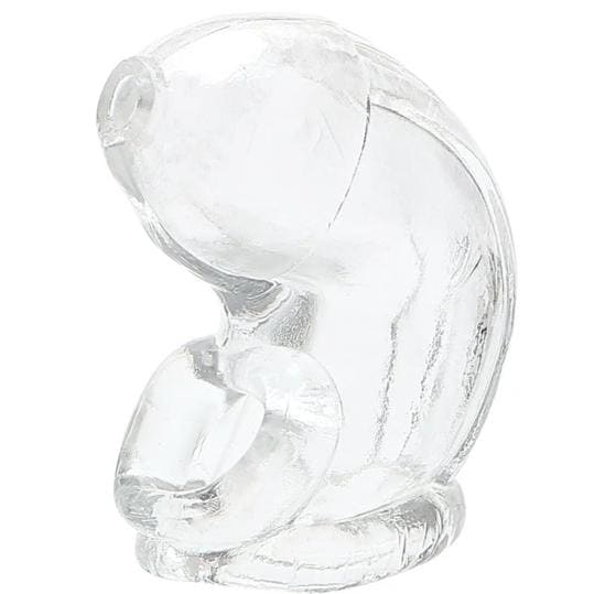 Keuschheitskäfig Silikon Genuss Transparent