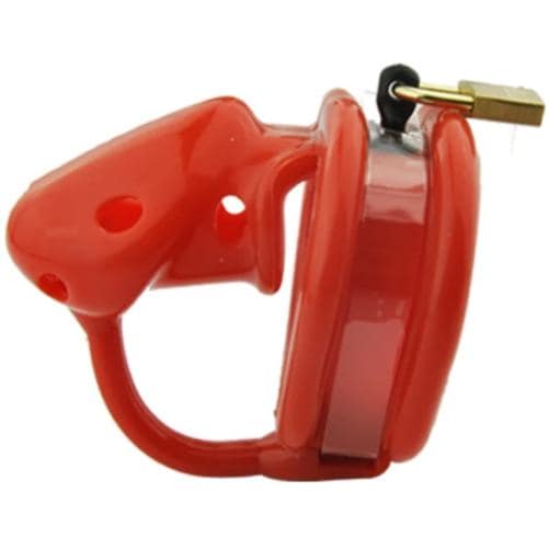 Keuschheitskäfig Harz Master 20 Rot