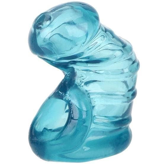 Keuschheitskäfig Silikon Das Kondom Blau